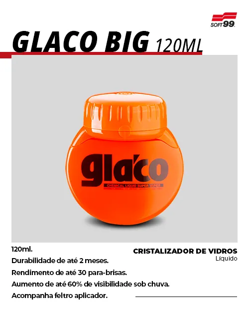 BIG GLACO | 120 ML | REPELENTE DE AGUA DE CHUVA - Image 5
